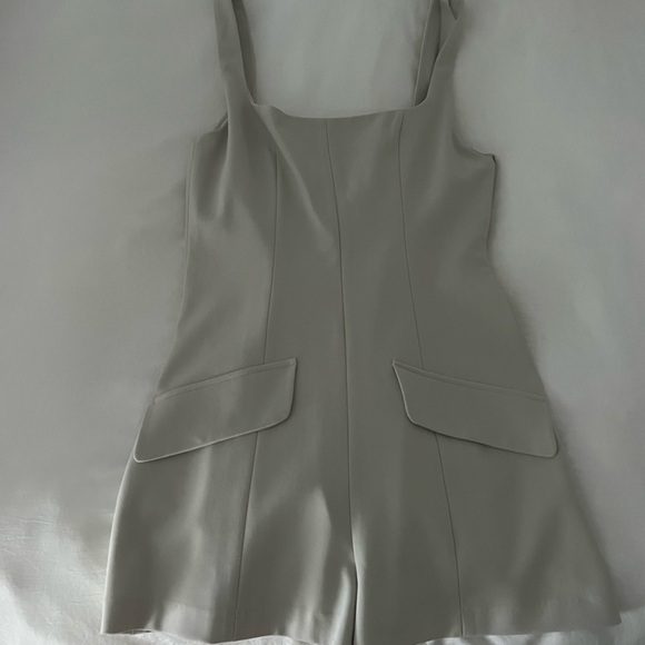 Zara Light Gray Textured Fabric - Picture 2 of 4